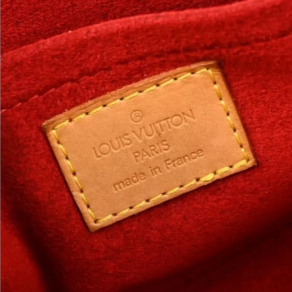 Louis Vuitton Authentic Vintage Mini Coussin Monogram Canvas Shoulder Bag RARE
